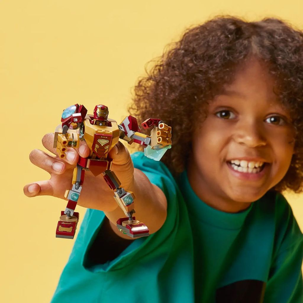 [RETIRED] LEGO Marvel 76203 ไอรอนแมนเมคหายาก พร้อมมินิฟิกแท้ ยิงสตั๊ด+โล่พลังงาน ราคา ถูกที่สุด ดีลบีเคเค แกลเลอรีภาพที่ 6