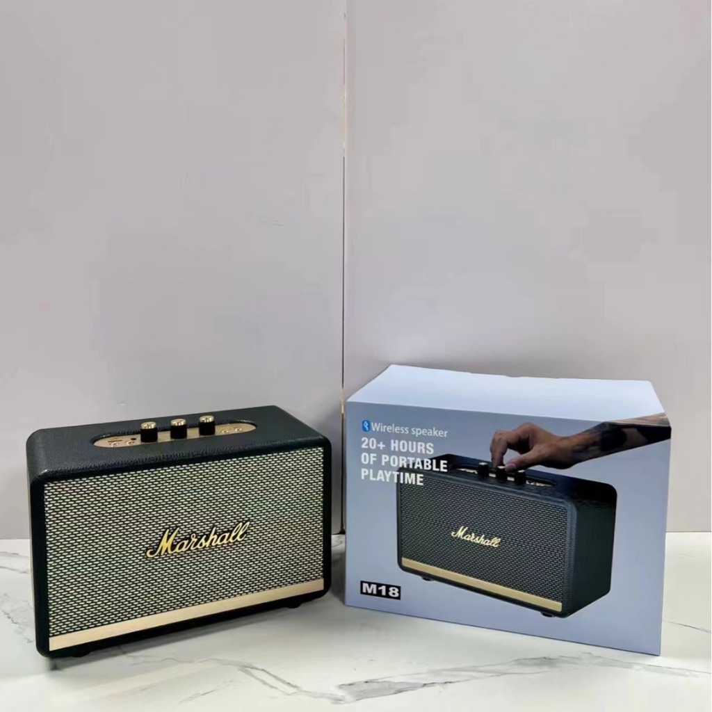 Vintage M18 new high-power portable home Bluetooth speaker factory computer subwoofer