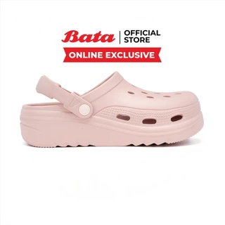 Online Exclusive Bata บาจา FLOATZ รองเท้าแตะแบบสวม สำหรับผู้หญิง รุ่น FREDI สีชมพู 6105213 สีงาช้าง 6106213
