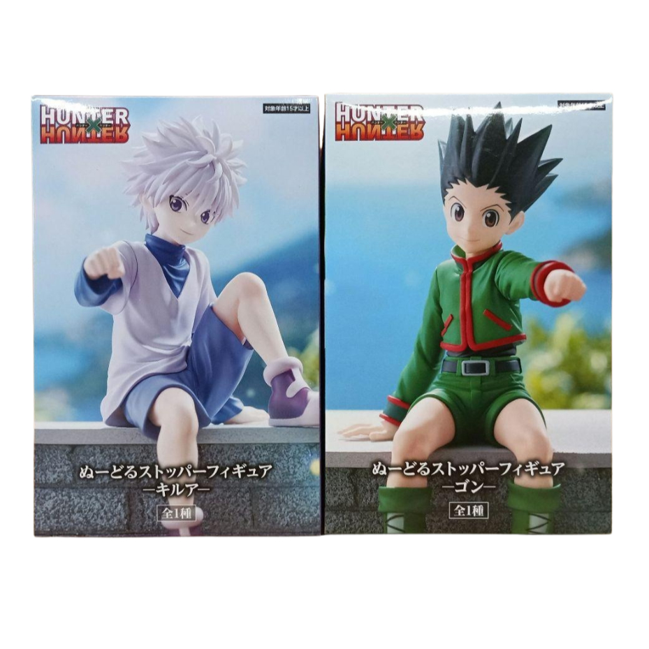 Furyu Hunter x Hunter Noodle Stopper Figure Gon Killua Japan Hisoka Kurapika Chrollo