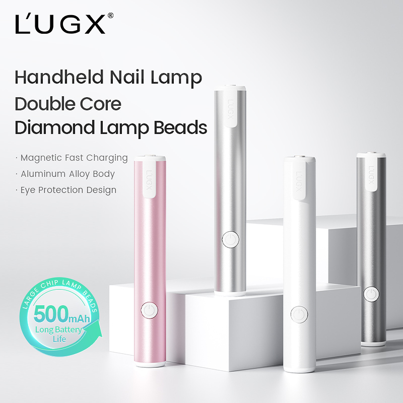 พร้อมส่งในไทย l'ugx ไฟฉาย อบเล็บ พกพา LG206 ที่ชาร์จเหมือนโทรศัพท์ typeC
