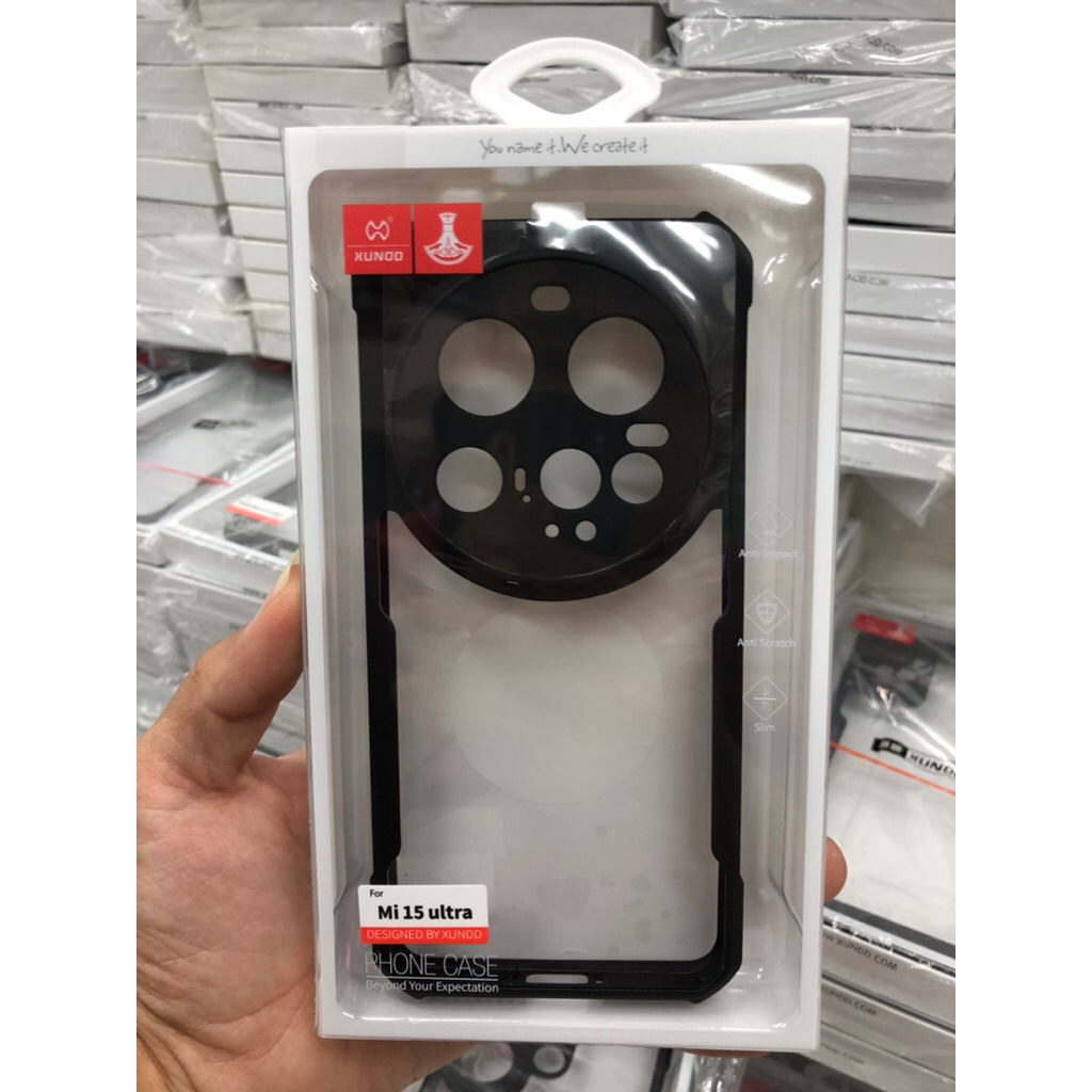 ((พร้อมส่ง)) เคสXUNDDแท้💯%  Mi 15 ultra เคสแบบกันกะแทกหลังใส
