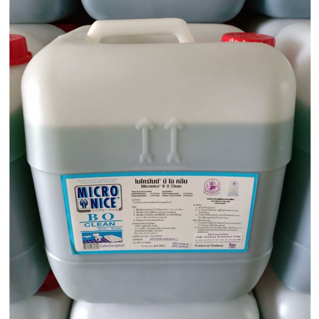 น้ำยาล้างห้องน้ำ MICRO-NICE® B O CLEAN (20 ลิตร)
