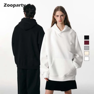 เสื้อกันหนาวแขนยาว Hoodies ใส่ได้ทั้งชายและหญิง เสื้อแขนยาวมีฮู้ด สไตล์ลำลอง มีกระเป๋าล้วงด้านหน้า(ส่งเร็ว จัดส่งจากไทย)