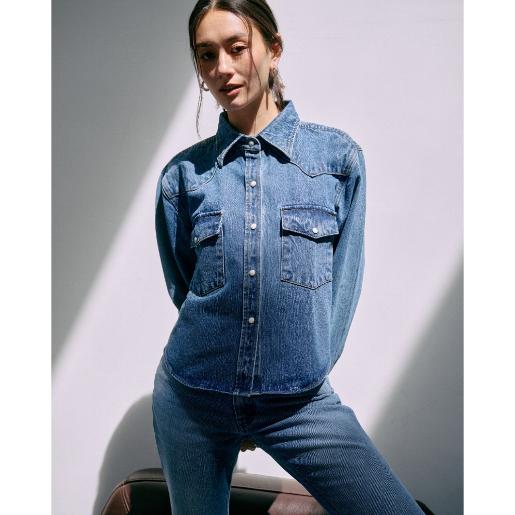 AIMER - 90s Cowboy Shirt