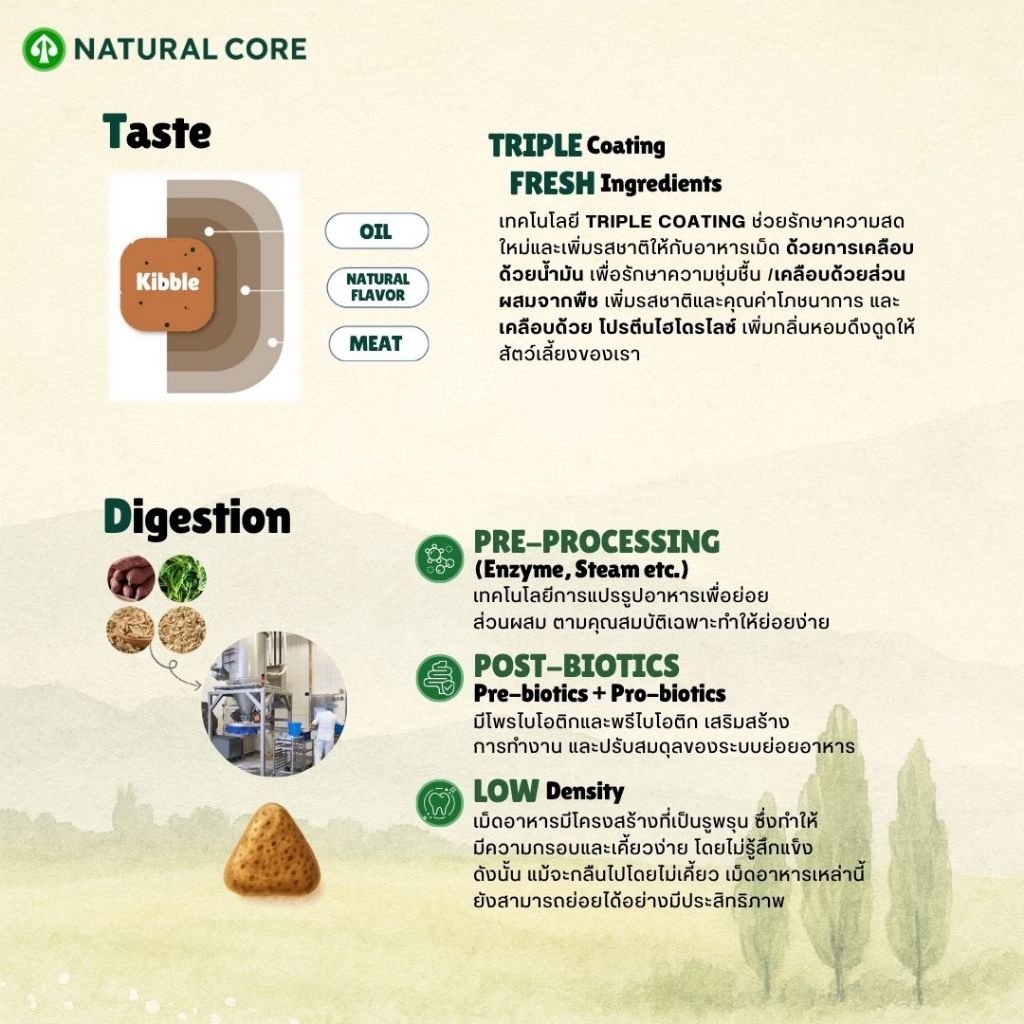 Natural Core ECO10 Vegetarian อาหารเม็ดสุนัข เกรดออร์แกนิก สูตรโปรตีนจากพืช 100% นำเข้าจากเกาหลี🇰🇷 - รูปที่ 4