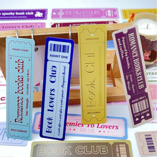 💥จัดส่งไว💥(205)ที่คั่นหนังสือรูปตั๋ว 30 ชิ้น