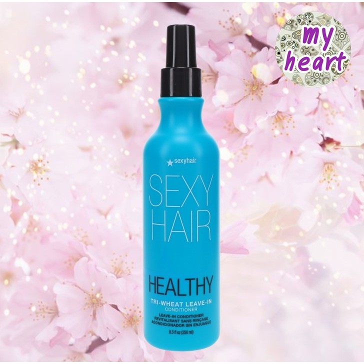 Sexyhair Tri-Wheat Leave In Conditioner 50/250 ml อาหารผมแบบไม่ต้องล้างออก