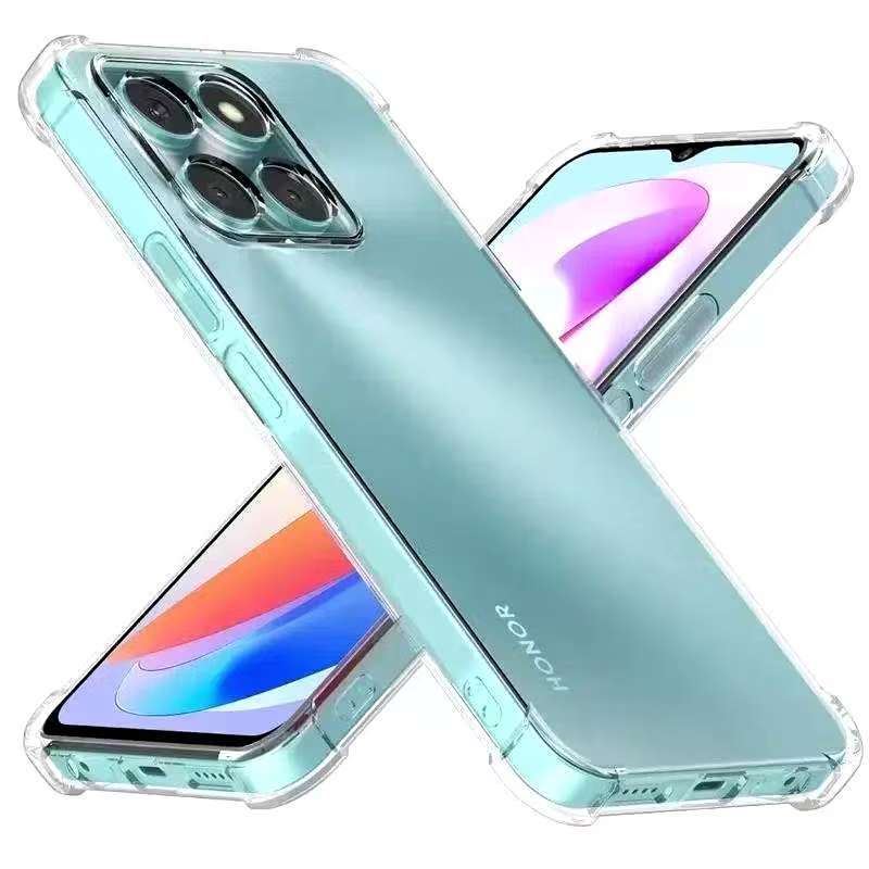 Honor X7d 5G/Honor 400 Smart 5GเคสTPUใสกันกระแทกแบบคลุมกล้องHonor X8a 4G/Honor X8 5G/Honor 70 Lite/H