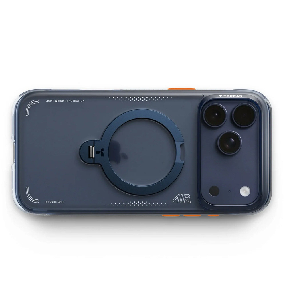 Ostand Q3 Air for iPhone 17 Pro Max สี Deep Blue