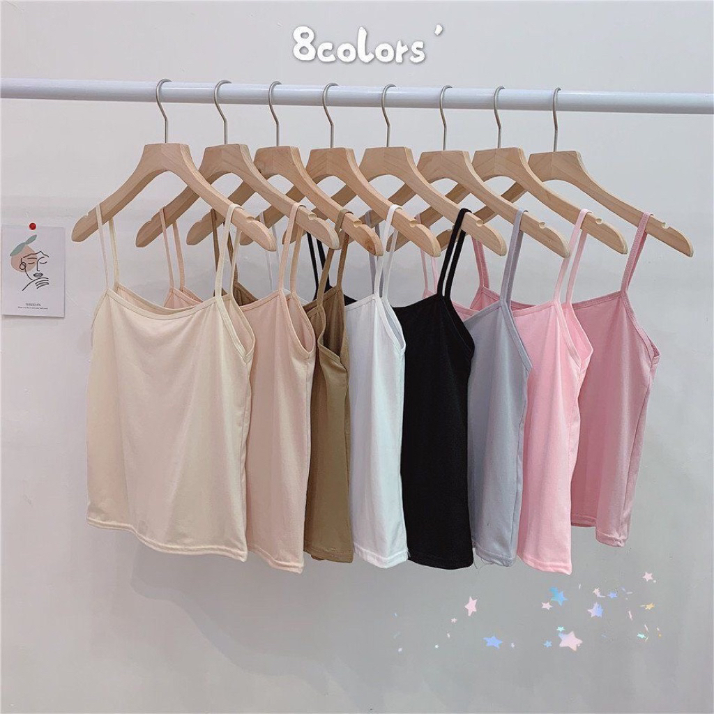 สายเดี่ยว สายเดี่ยวผ้านิ่ม ใส่สบายใส่นอน เสื้อซับใน