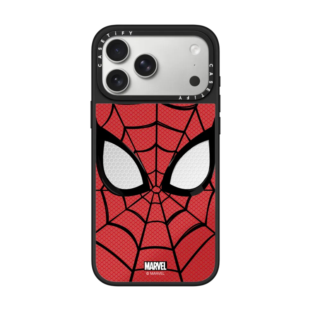 [🕷️พร้อมส่ง🕷️] CASETiFY | Marvel - Spider-Man Mask Case ใช้สำหรับ iPhone 17 Series