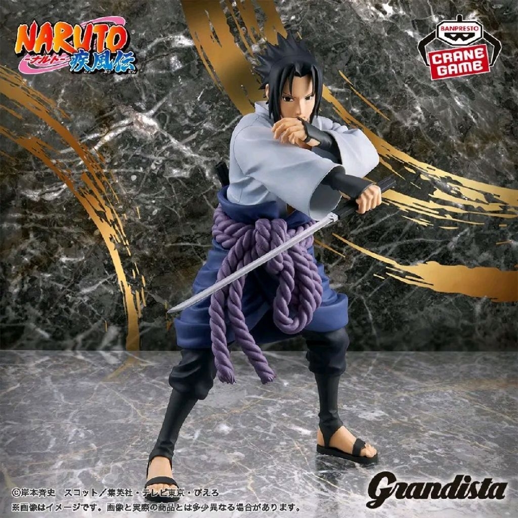 NARUTO SHIPPUDEN - GRANDISTA - UCHIHA SASUKE ของแท้ มือ1 พร้อมส่ง
