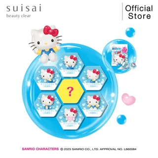 ผงล้างหน้าผลัดเซลล์ผิว SUISAI BEAUTY CLEAR POWDER WASH N SA ลาย ฮัลโหลคิตตี้ HELLO KITTY SANRIO Collection จำนวน 32 แคปซ