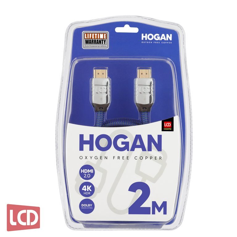 (ของแถม) สาย HDMI รุ่น HOGAN ความยาว 2 เมตร