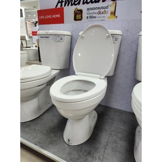 💥ของแท้..พร้อมส่ง💥 American Standard สุขภัณฑ์ 2 ชิ้น TF-2697SCW-WT-0 4.5L | ชักโครก กดหน้า | ฝารองนั่ง Soft Close