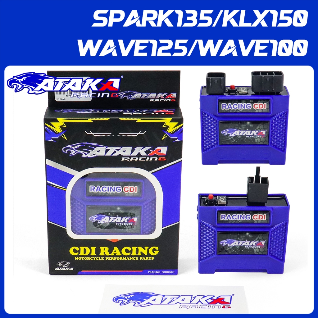 ATAKA Racing 9D CDI เหมาะสำหรับ HONDA Wave125/Wave100/WAVE110 DREAM YAMAHA SRL110 MIO SPARK135/135i 