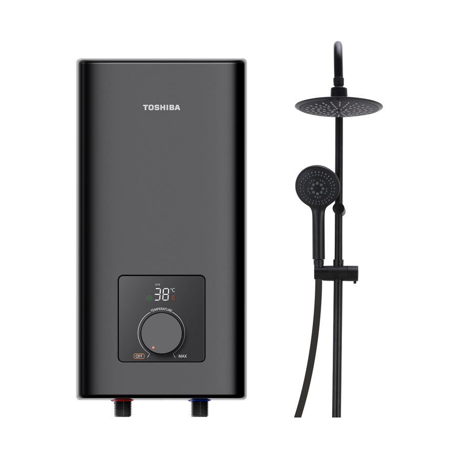 TOSHIBA เครื่องทำน้ำอุ่น TOSHIBA TWH-60EFNTH(K) 6000 วัตต์