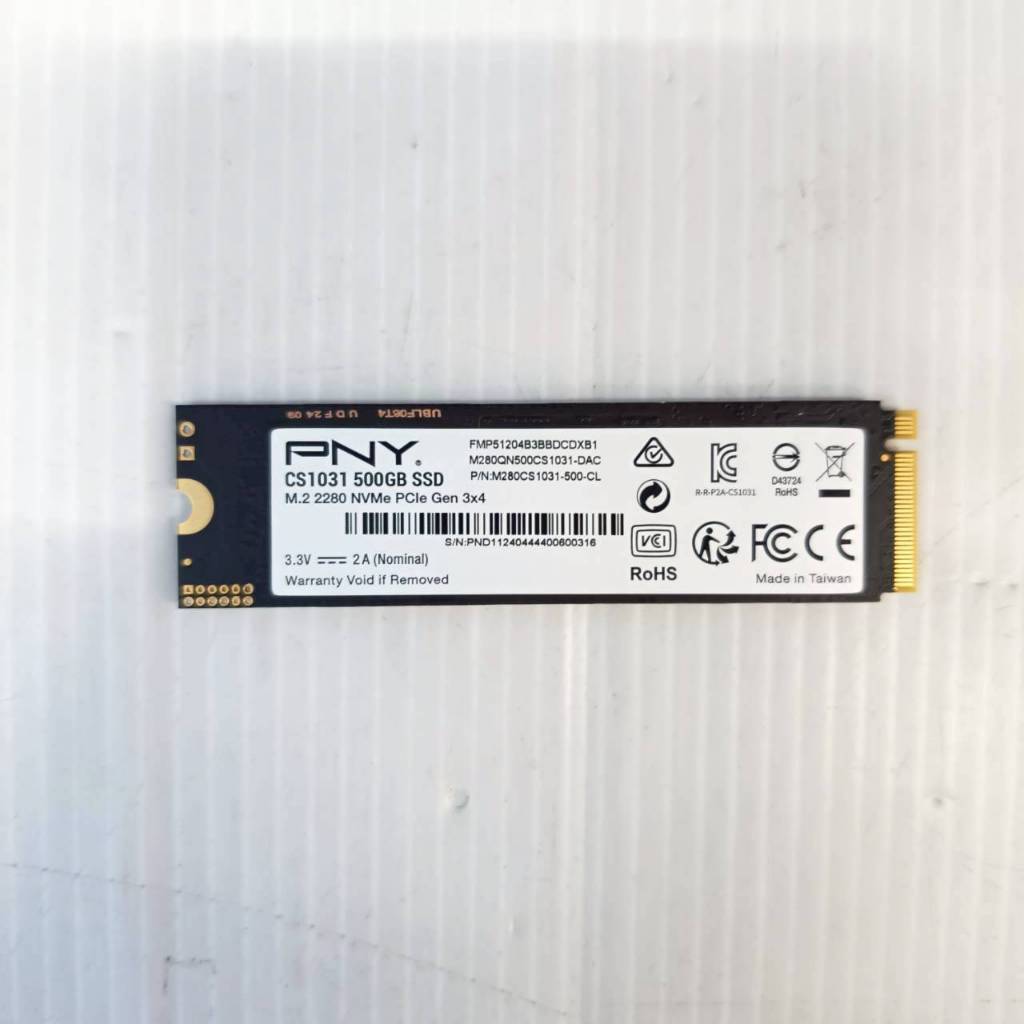 SSD M.2 NVME 500 GB PNY ประกัน Advice 21/12/2027