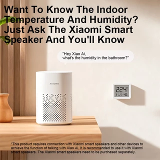 Xiaomi เครื่องวัดอุณหภูมิและความชื้นTemperature and Humidity Monitor 3 mini การลิงก์อัจฉริ
