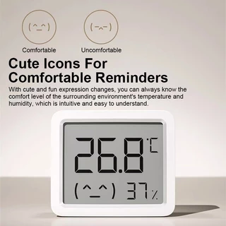 Xiaomi เครื่องวัดอุณหภูมิและความชื้นTemperature and Humidity Monitor 3 mini การลิงก์อัจฉริ