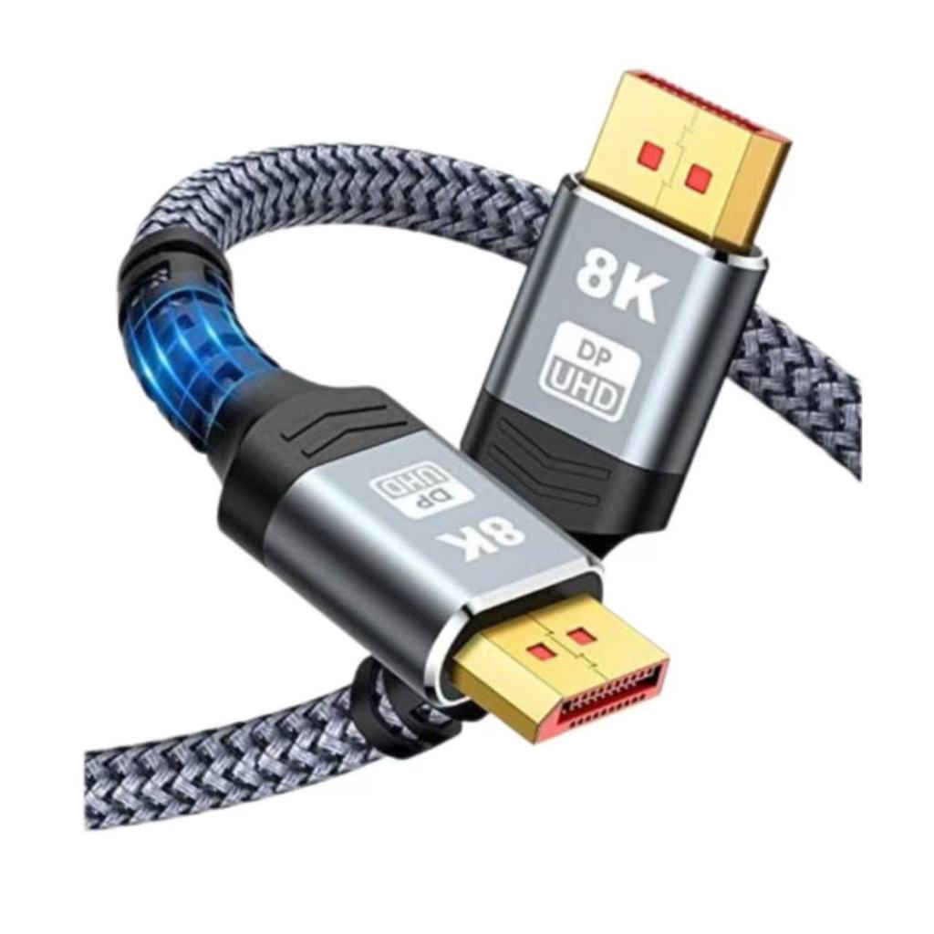 สาย DisplayPort 1.4 รองรับ 8K60Hz 4K240Hz สายต่อจอ Monitor คอมพิวเตอร์ เกมมิ่ง DP Cable
