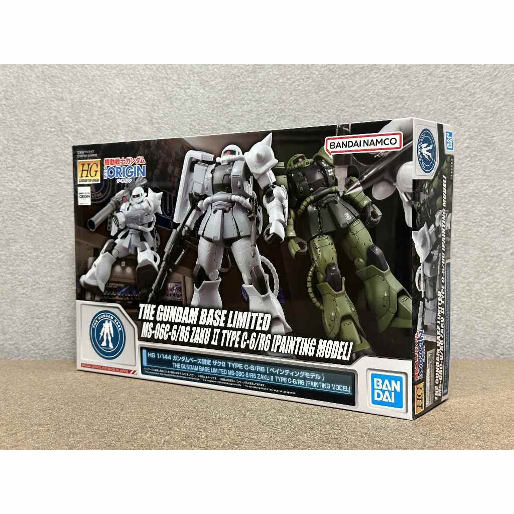 Japan The Gundam Base Limited MS – 06C -6/R6 ZAKU II Type C 6/R6 (Painting Model) HG 1/144 Bandai Na