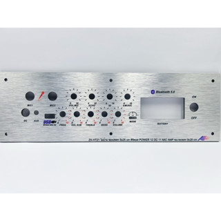 เพลทลำโพงบูลธูทZK-HT21 ไม่ย้าย (ช่อง5*25)วัตแบตดิจิตอล+ปรีไม…