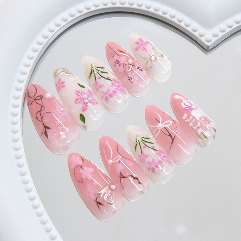 ร้านไทย  [DD1131] เล็บปลอม สไตล์โมเดิร์น ใช้งานง่าย 24 ชิ้น พร้อมส่ง ราคา ถูกที่สุด ดีลบีเคเค แกลเลอรีภาพที่ 9