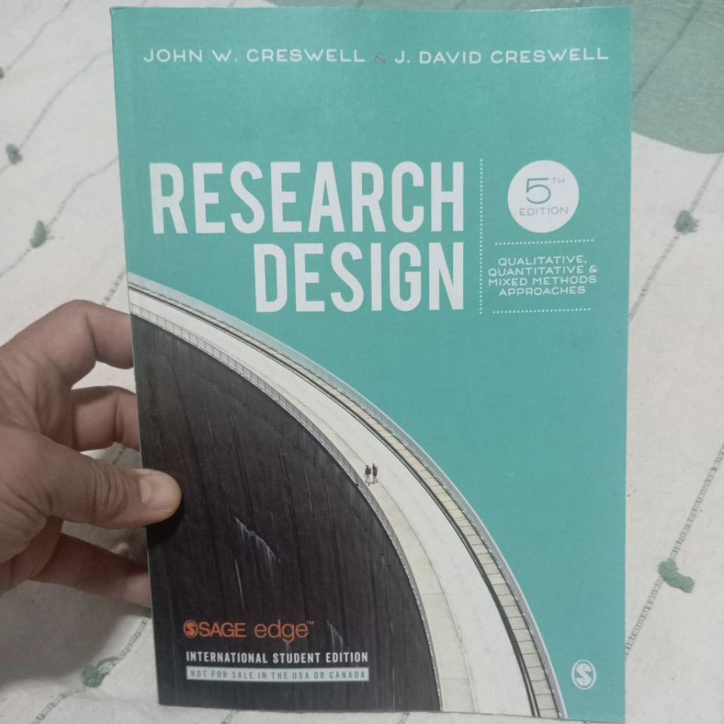 Research Design (5th Edition) — John W. Creswell & J. David Creswell, International Student Edition,