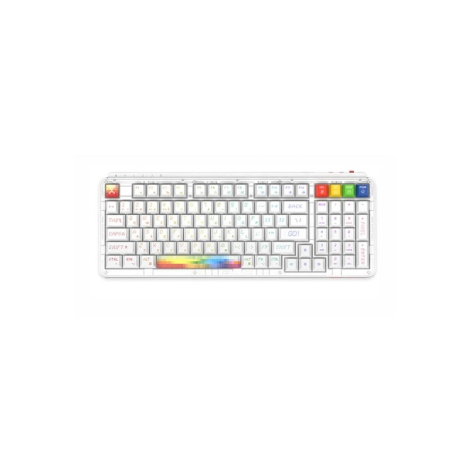 Miiiw MWMKB03 Z980Pro Rainbow Pixel the third mock examination Wireless คีย์บอร์ด