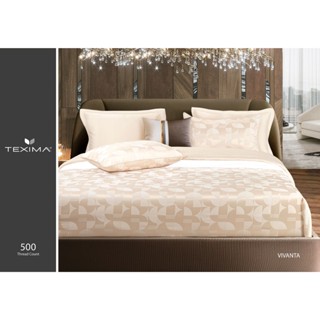 SANTAS ชุดผ้าปูที่นอน ดีไซน์ VIVANTA  ทอ 500 เส้นด้าย Texima…