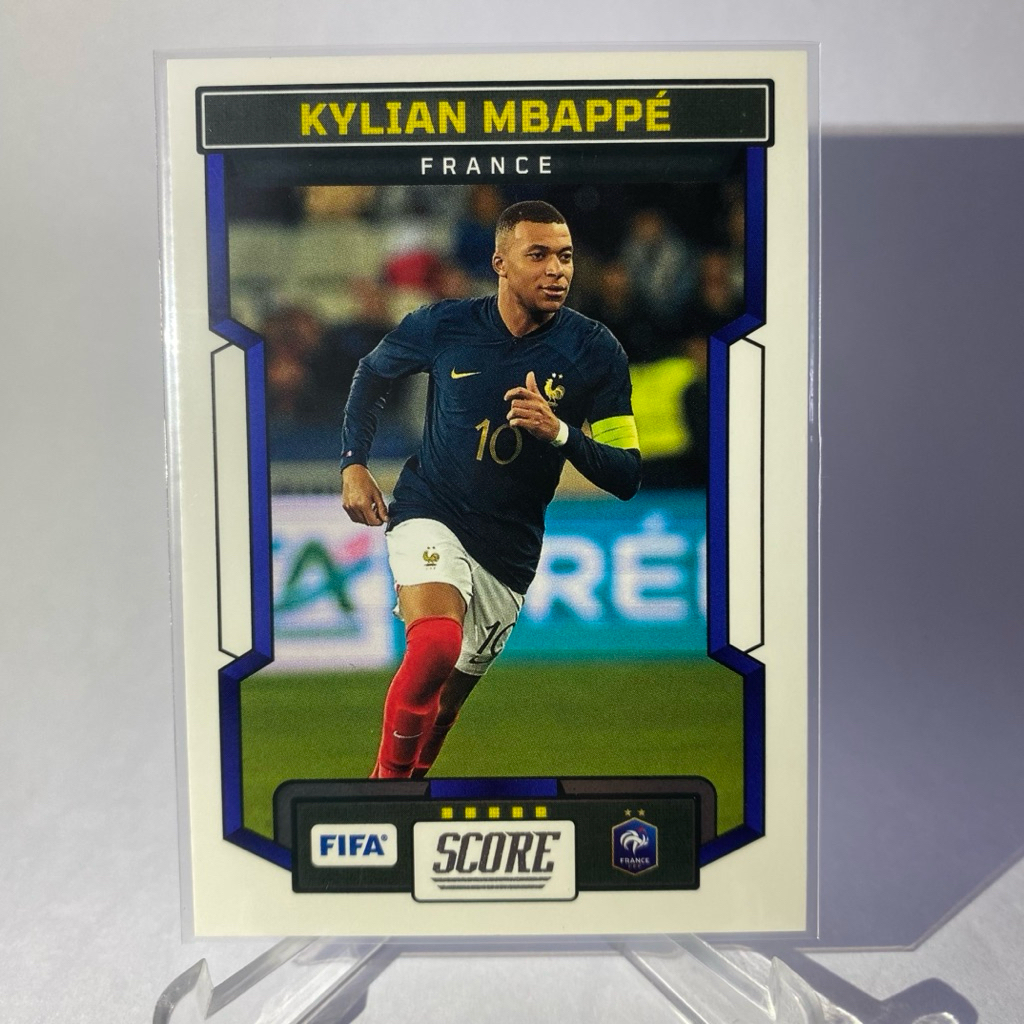 การ์ดนักฟุตบอล KYLIAN MBAPPE, FRANCE, SCORE, PANINI 2023