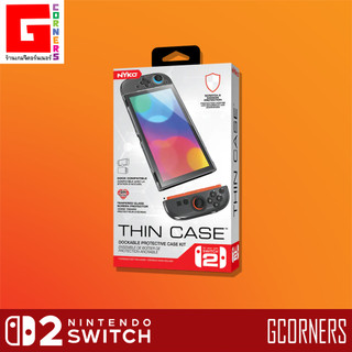 Nyko : เคสพร้อมฟิล์มกระจก Thin Case สำหรับ Nintendo Switch 2