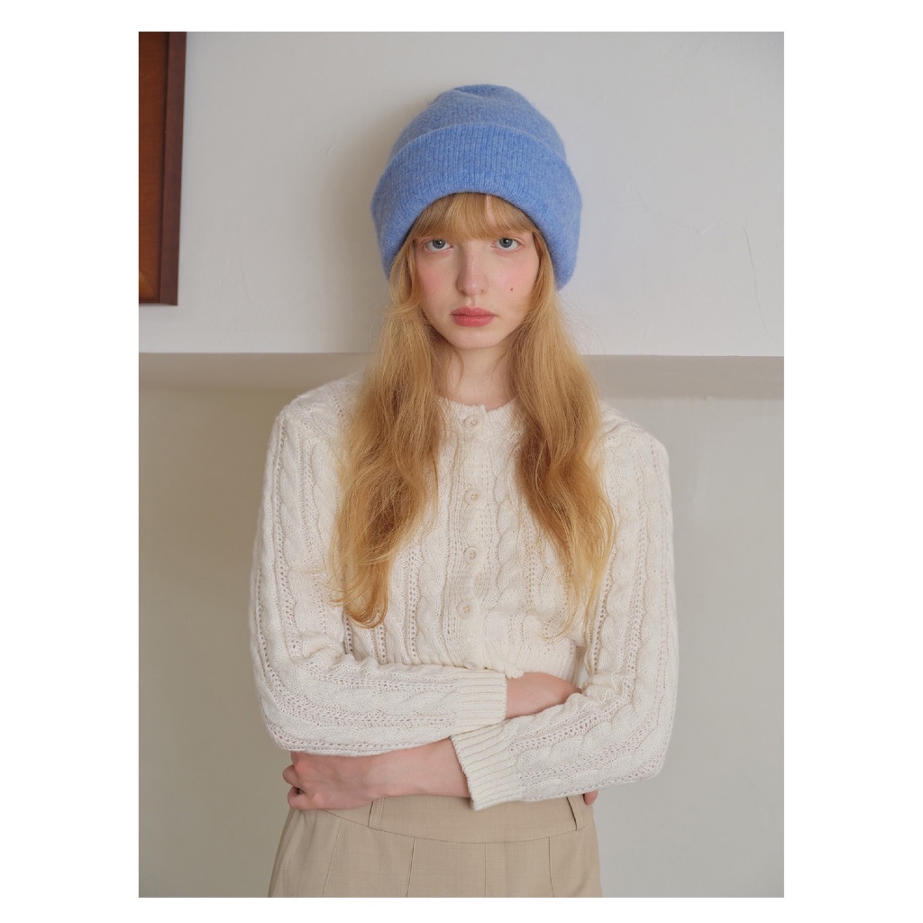 Bagii | Wool｜Colorful Hat | 31% Wool | หมวก ขนสัตว์ ผ้านิ่ม กันหนาว แมชง่าย ใส่สบาย BG100906 - รูปที่ 5