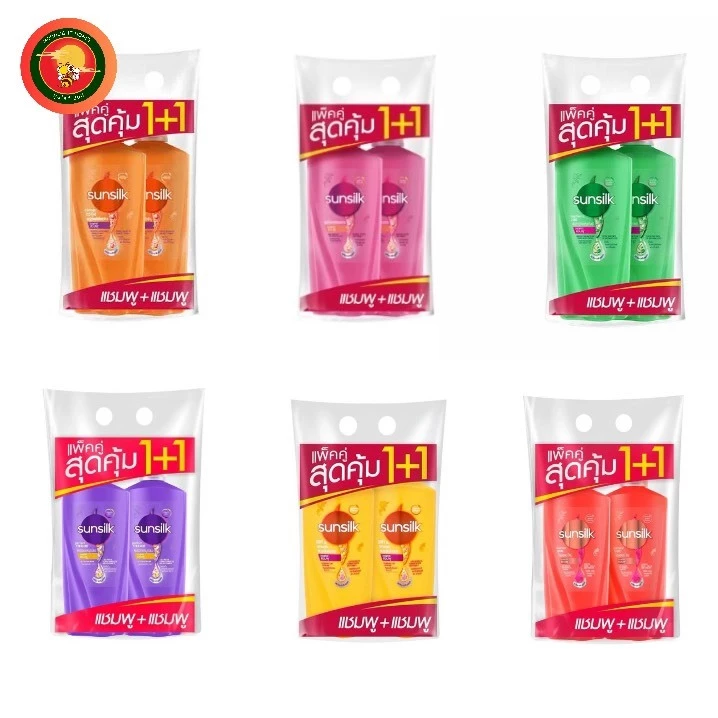 Sunsilk แชมพูซันซิล แพ็คคู่ (แชมพู+แชมพู ) ขนาด 325 มล.