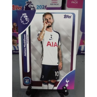 การ์ดฟุตบอล Topps Premier League 2026 : Arsenal & Chelsea & Spur : SET : Debut Edition