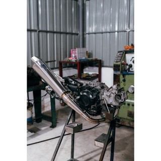 ท่อ FT Titanium Mark2 / Forza350 Xmax300 Zontes350E / ฟูลเลส