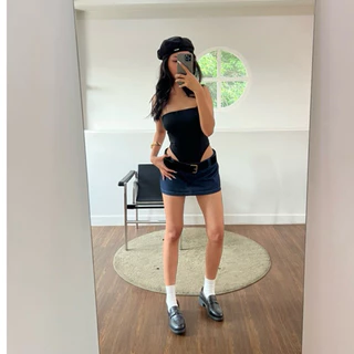 Gigi skirt กระโปรงเอวต่ำกางเกงด้านใน