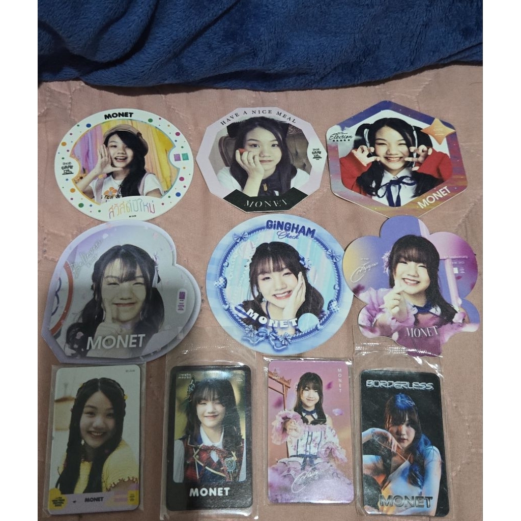 MONET BNK48 แผ่นรองแก้ว-Magnet(พร้อมส่ง)