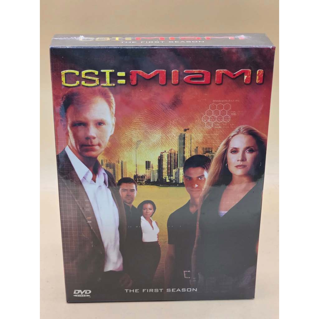 Csi : Miami Season 1  : DVD  แผ่นแท้ลิขสิทธิ์  มือ 1  มีเสียงไทย + บรรยายไทย  14798