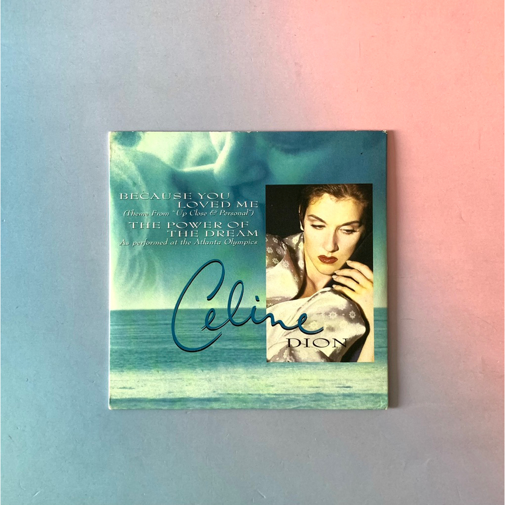 🛒 (พร้อมส่ง) CD ซีดีเพลง: Celine Dion — Because You Loved Me /The Power of The Dream [Australia /sin