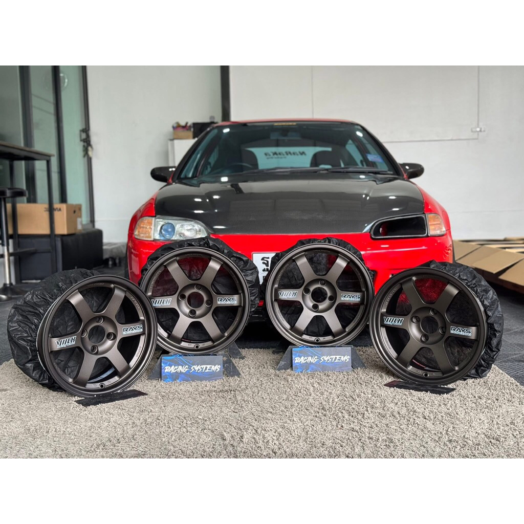 ล้อ TE37 ขอบ15” 4รู (สีพิเศษRCScode) จาก RacingSystems.