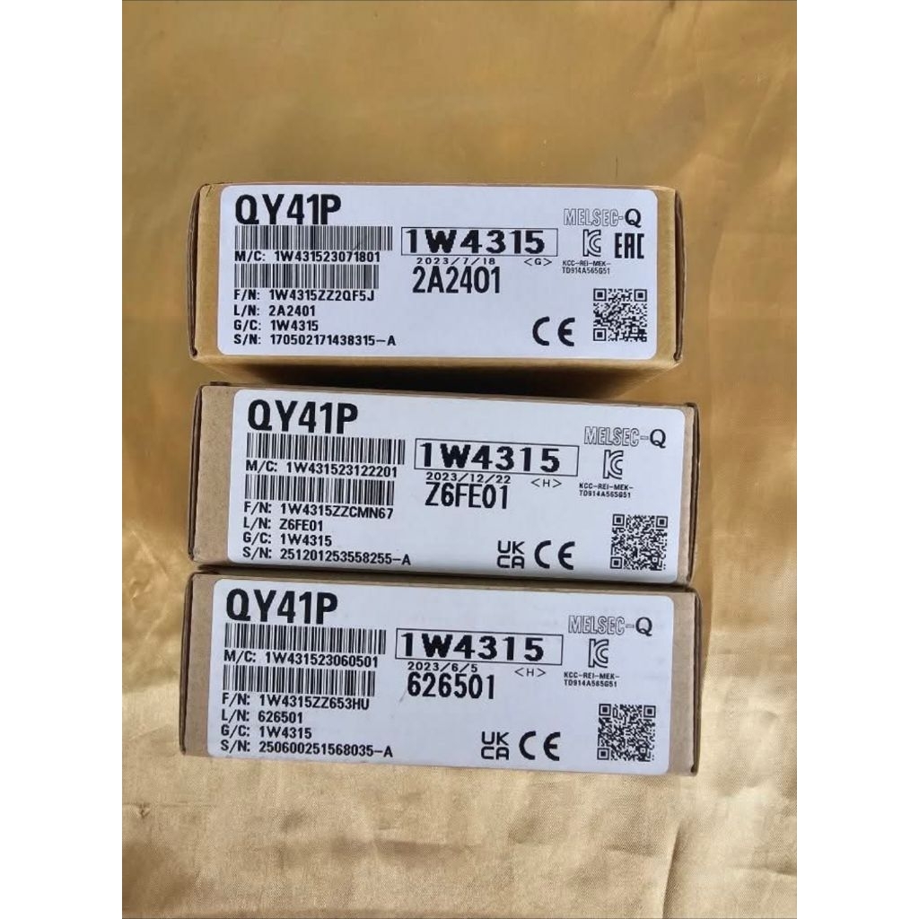 PLC QY41P ป้ายขาวงาน Japan