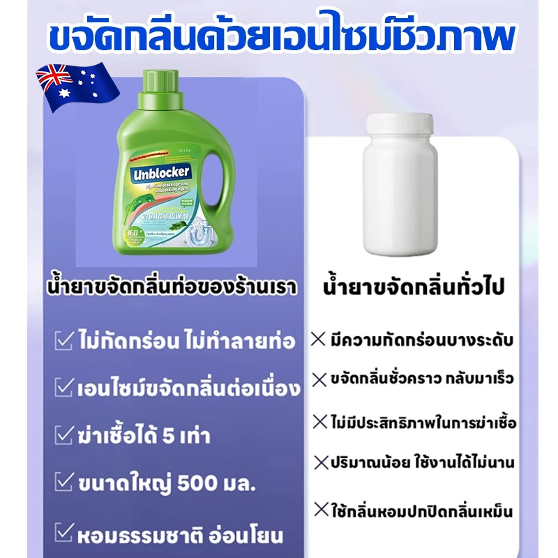 น้ำยาล้างท่อตัน ผงล้างท่อตัน ส้วมตัน ชักโครกตัน แก้ปัญหาท่ออุดตัน ขจัดท่อตัน ผงล้างไขมันอุดตัน แบบขวด 500 กร ผงระเบิดท่อ ราคา ถูกที่สุด ดีลบีเคเค แกลเลอรีภาพที่ 2