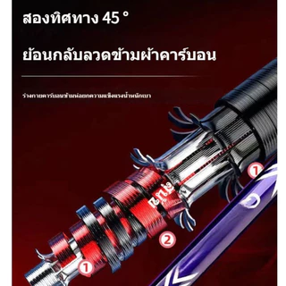 สวิงยืดหดได้ 3M สวิงตักปลา ด้ามสวิงตักปลา Carbon Dip Net Rod Telescopic Positioning Fishing Rod