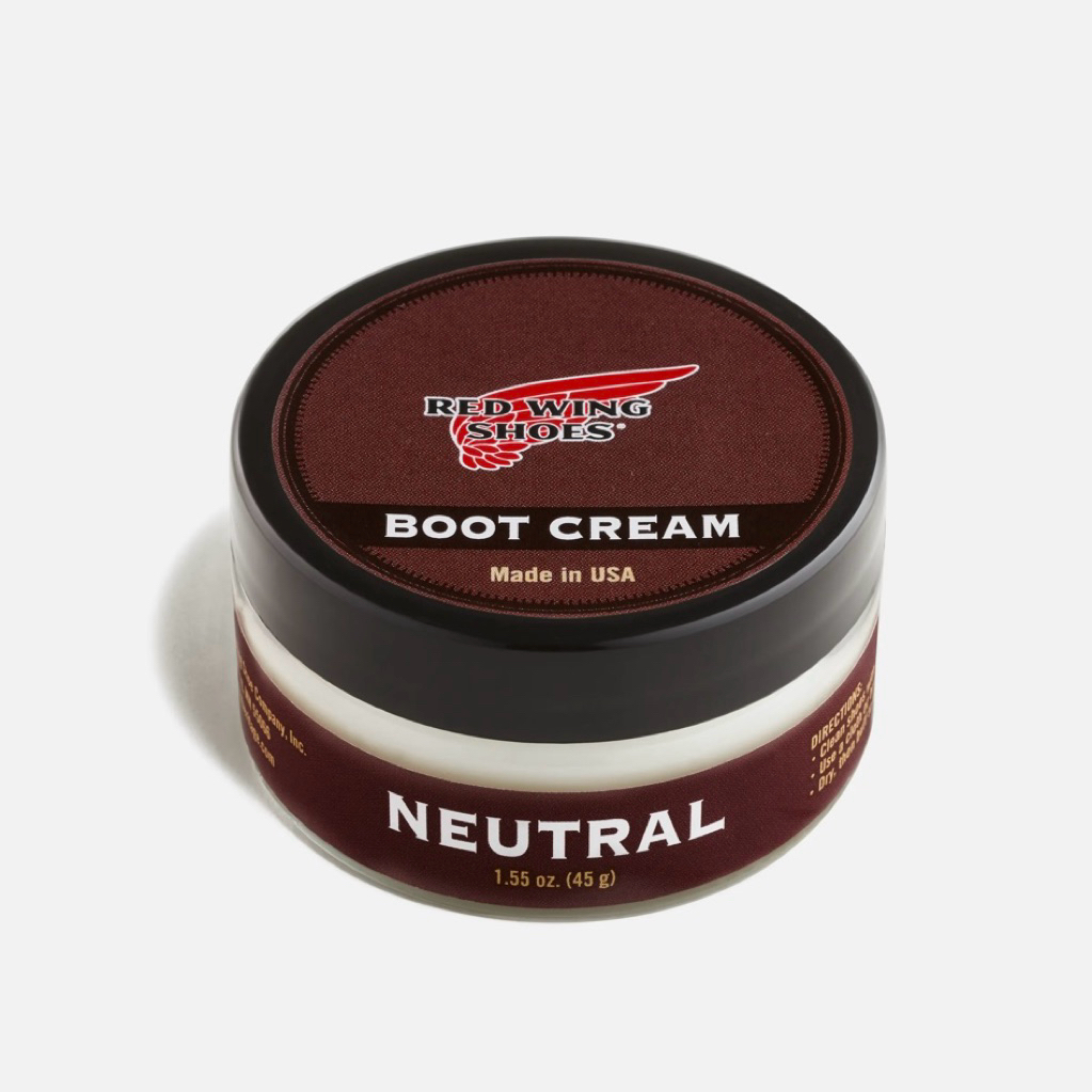 RED WING - NEUTRAL BOOT CREAM LEATHER CARE Waxes(45g.)