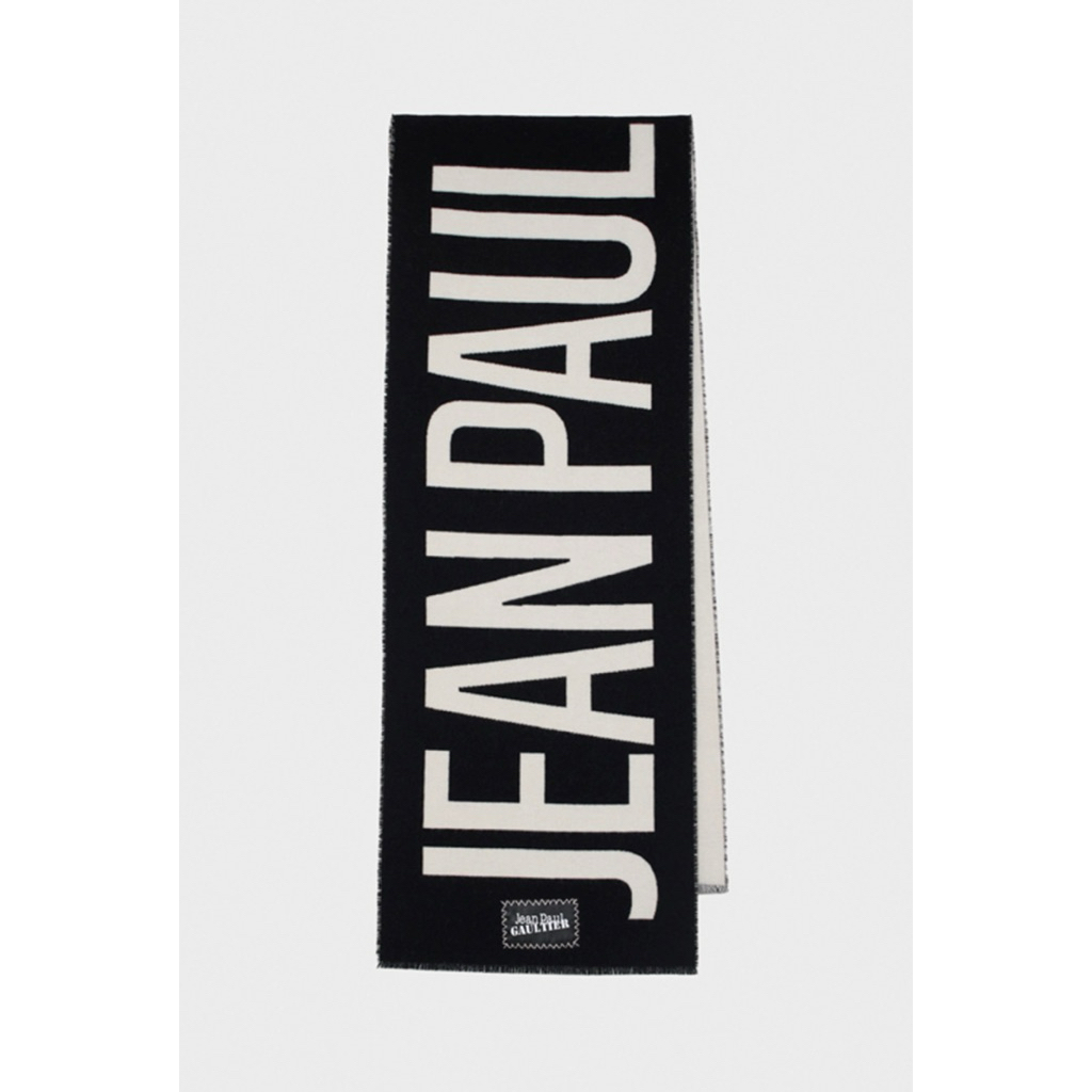THE BLACK JEAN PAUL GAULTIER SCARF