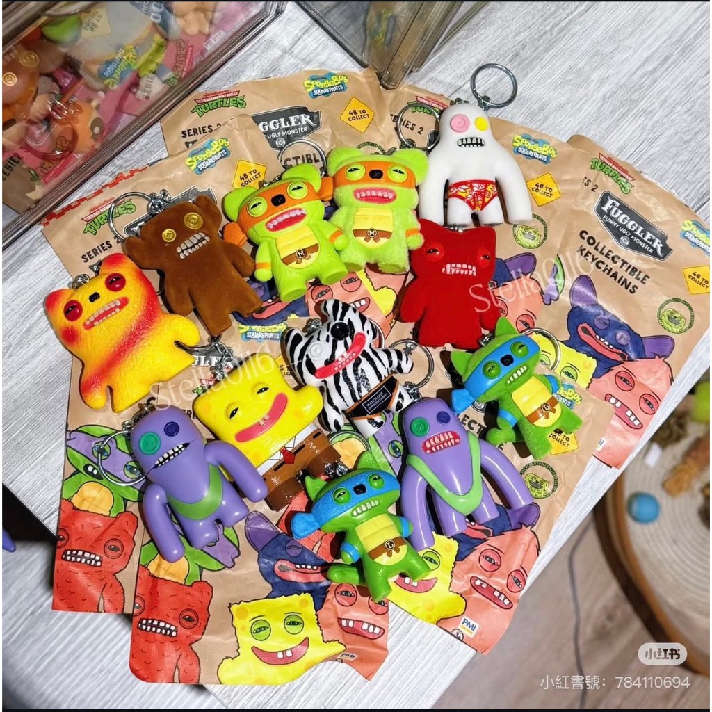 [จุ่ม/พร้อมส่งในไทย]🎃FUGGLER Funny Ugly Monster Collectible Keychain Vol2