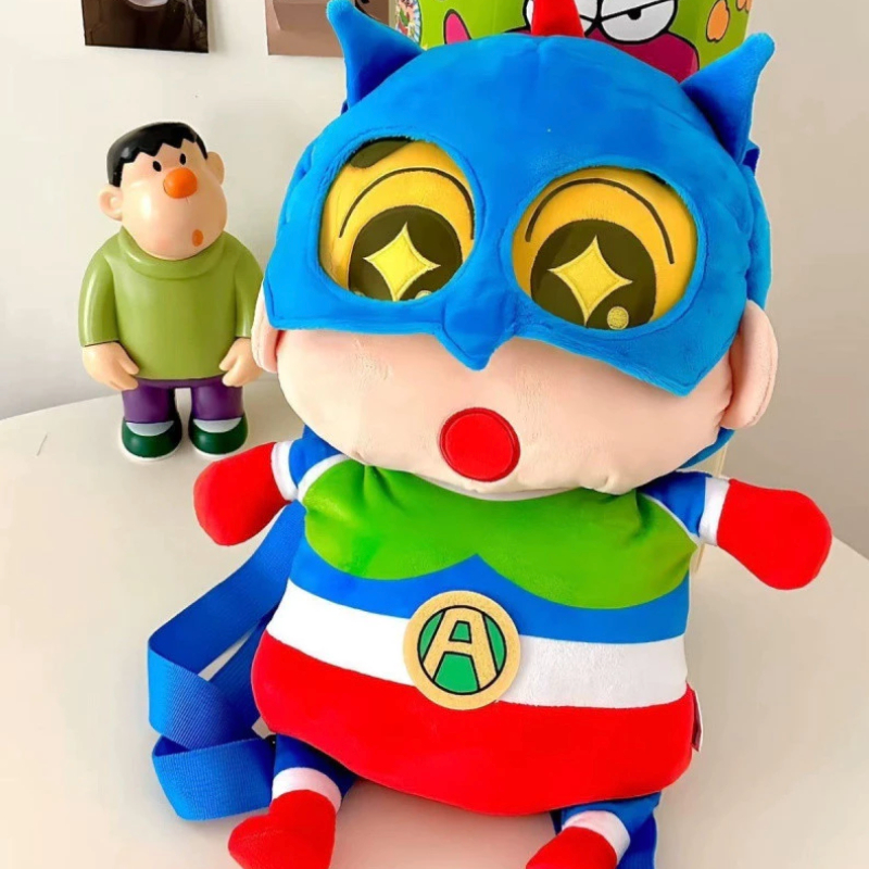 🌟พร้อมส่งในไทย 🌟ราคาถูกสุด 🌟หมอนผ้าห่มพกพาชินจัง Shin Chan 🌟 กระเป๋าเป้สะพายหลังชินจัง Shin Chan